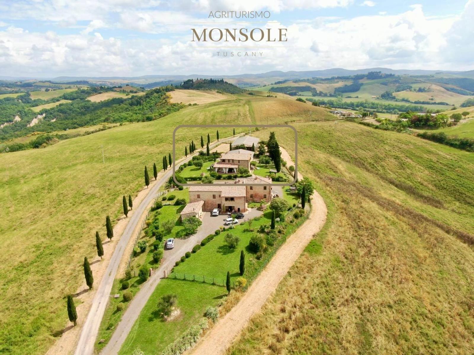 Agriturismo Monsole - Montalcino Eksteriør bilde